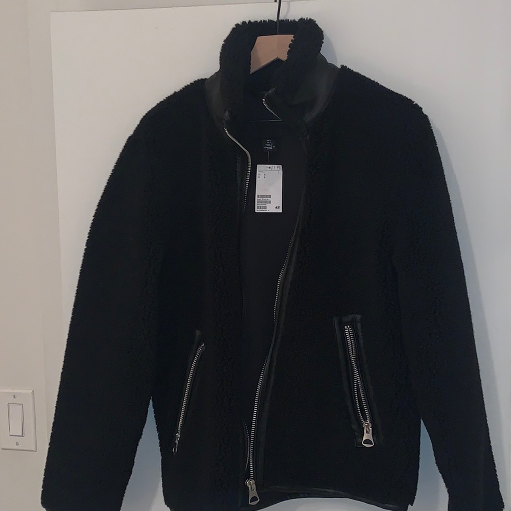 Sherpa/Leather Jacket